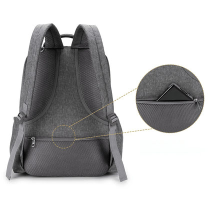 CarryMosaic™ – Luierrugzak met XL-Opening & Thermovakken – Reisvriendelijke Oudertas