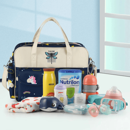 LilliPack™ – Stijlvolle Luiertas met Slimme Indeling – Comfortabele Babyverzorging