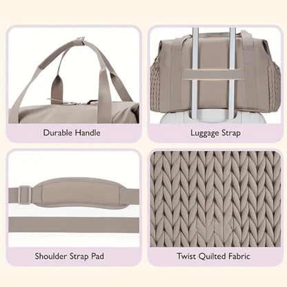 NadaTote™ – Stijlvolle Luiertas met Slimme Indeling – Comfortabele Babyverzorgingstas
