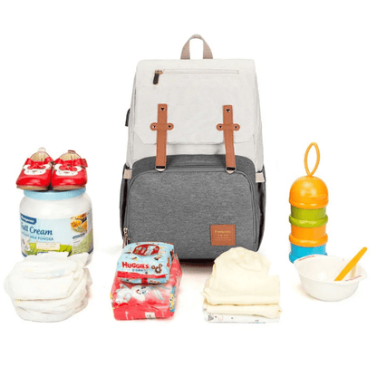 UrbanRobby™ – Stijlvolle Luierrugzak met 30L Capaciteit – Comfortabele Babyverzorgingstas