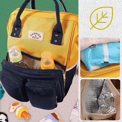 TebbyPack™ – Praktische Luierrugzak met Stijlvol Design – Comfortabele Luiertas