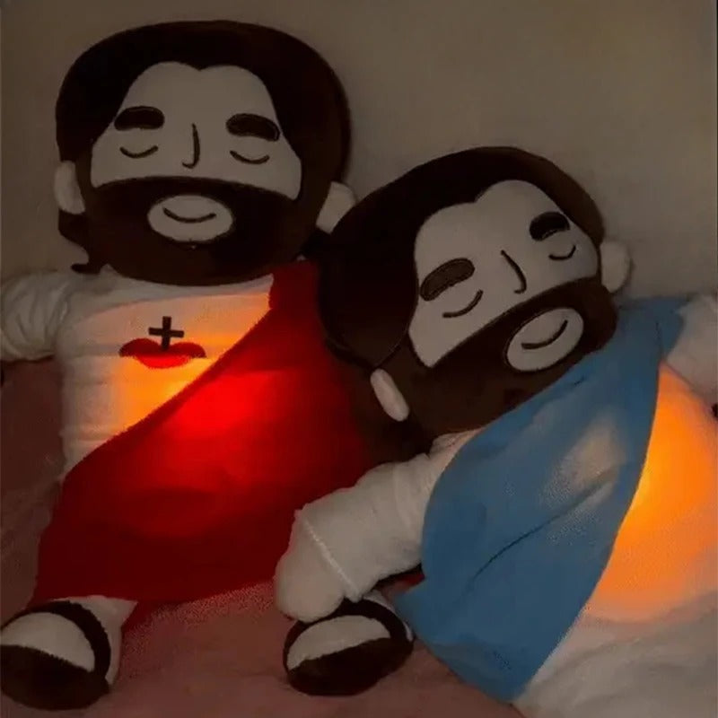 FaithHug™ – Zachte Knuffel met Vertrouwde Boodschap – Troostend Pluche Speelmaatje