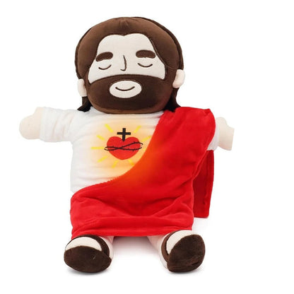 FaithHug™ – Zachte Knuffel met Vertrouwde Boodschap – Troostend Pluche Speelmaatje
