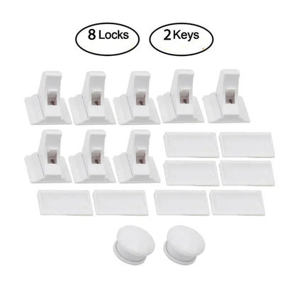 SafeMag™ – Onzichtbare Magnetische Beveiliging – Kinderproof Slotset