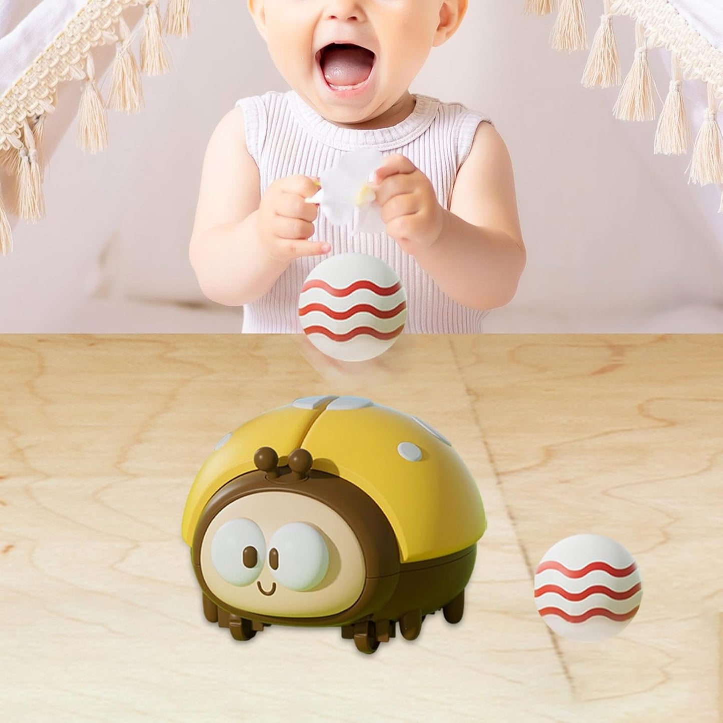 FlyBug™ – Betoverend zweefplezier met lieveheersbeestje - Baby entertainment