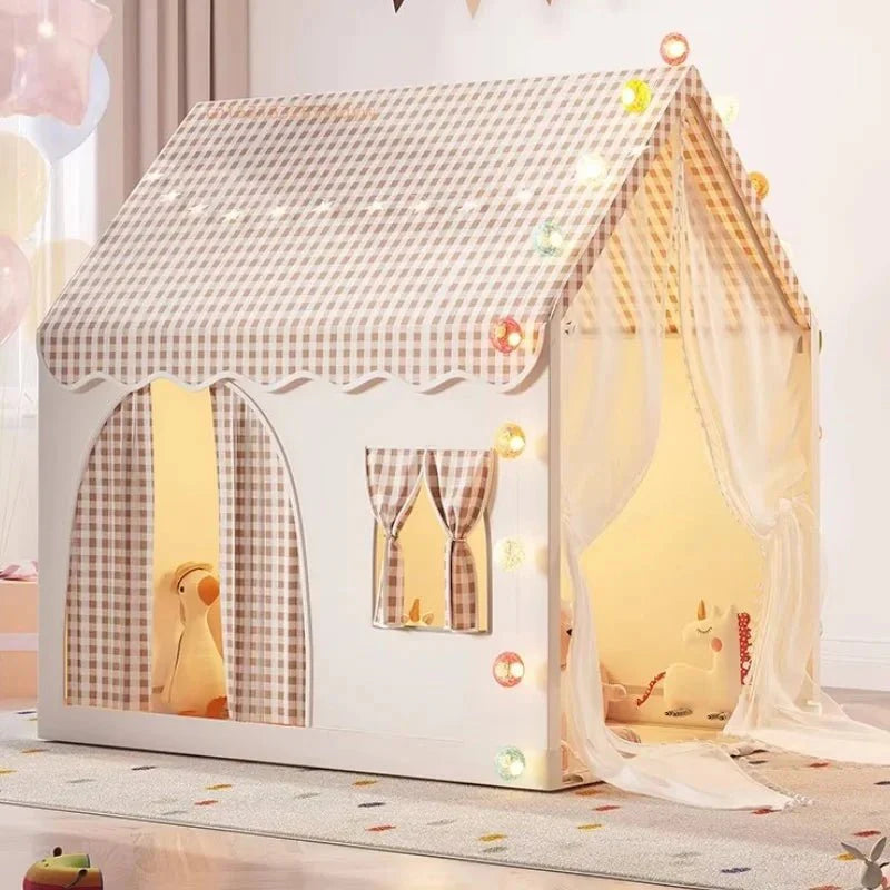 WonderHaven™ – Opvouwbaar Kinderhuisje met Deuren – Ruim Speelplezier Binnen & Buiten