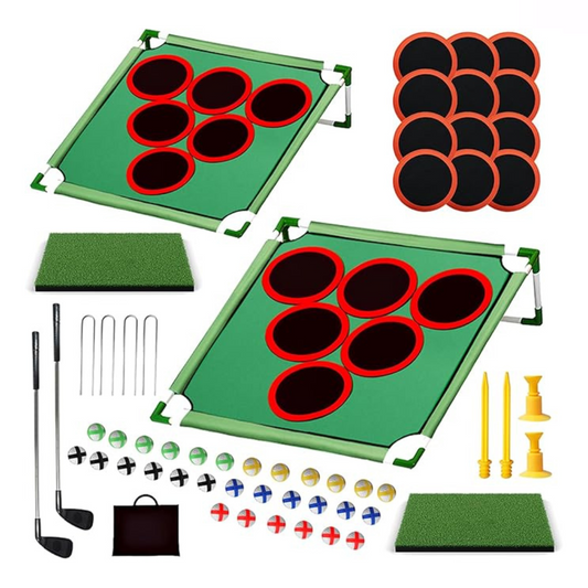 GolfPlay™ - Het Ultieme 2-in-1 Golfspel voor Binnen & Buiten