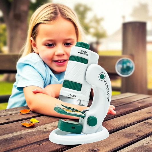 MicroScopey™ – Educatief Kindermikroscoop – Ontdek de Verborgen Natuurwereld