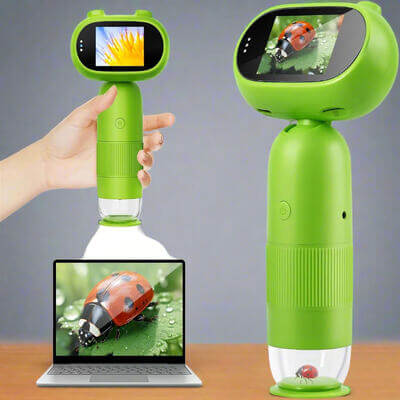 CurioScope™ – Digitale Kindermicroscoop – Ontdek de Onzichtbare Wereld