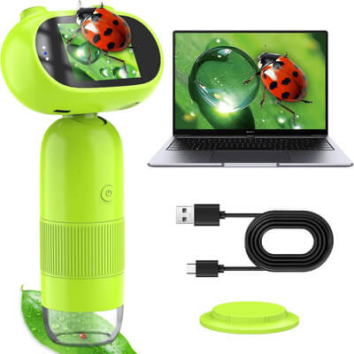CurioScope™ – Digitale Kindermicroscoop – Ontdek de Onzichtbare Wereld