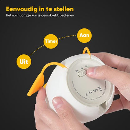 DroomGloed™ – Zacht Dimbaar Nachtlampje – Knuffelbaar Sfeerlampje Kinderen