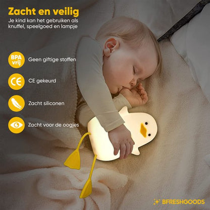 DroomGloed™ – Zacht Dimbaar Nachtlampje – Knuffelbaar Sfeerlampje Kinderen