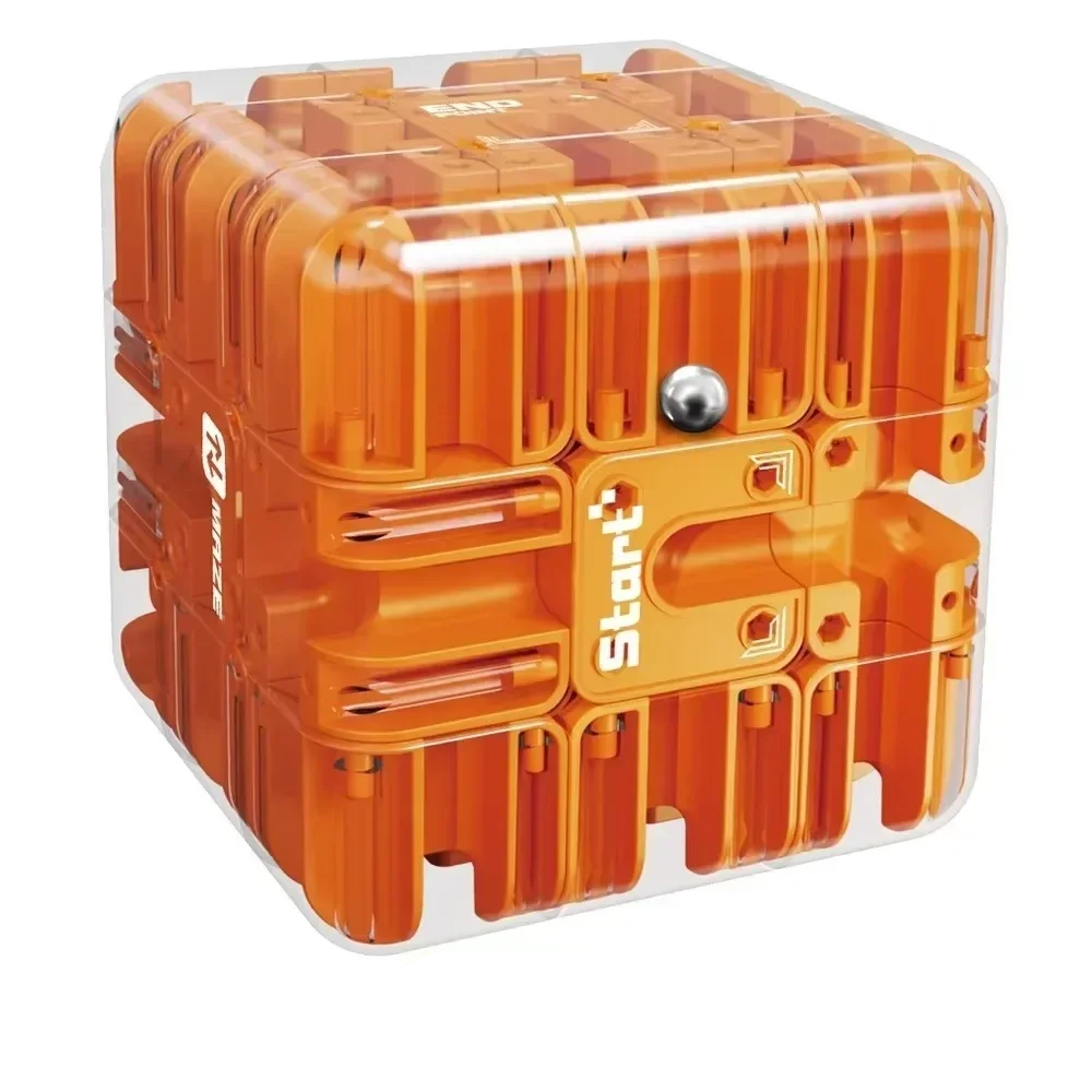 FocusMaze™ – Compacte Stressverlagende Puzzelkubus – Mindfulness Speel Kubus