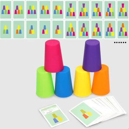 CupLogic™ – Montessori kleuren & logica spel