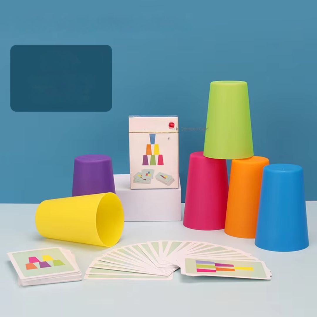 CupLogic™ – Montessori kleuren & logica spel