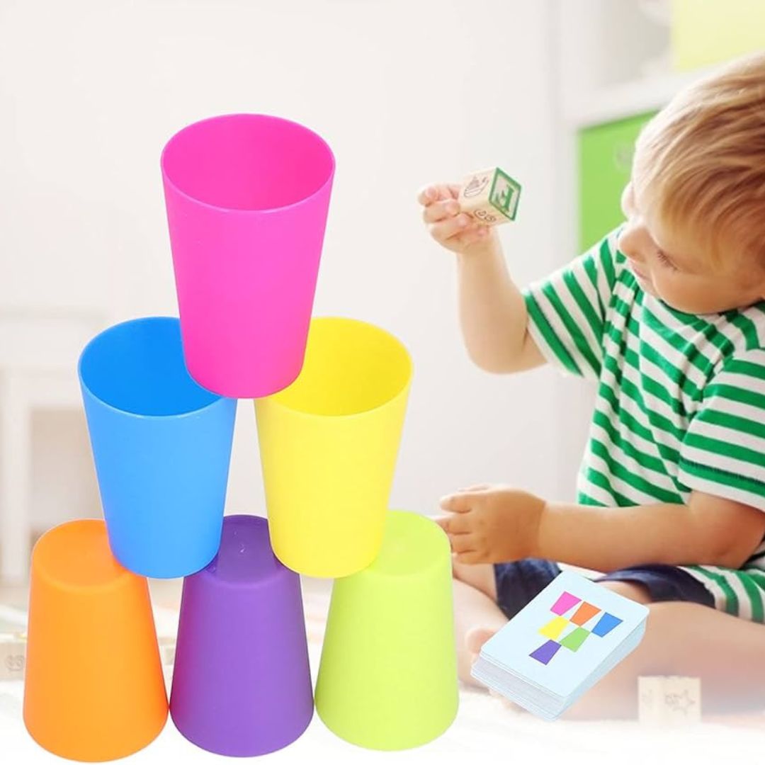 CupLogic™ – Montessori kleuren & logica spel