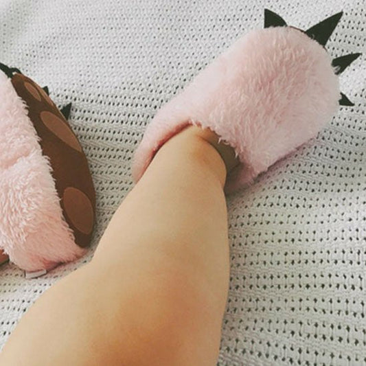 SnuggleTreads™ – Antislip Babyslofjes van Katoen – Zachte Warmte Veilige Eerste Stapjes
