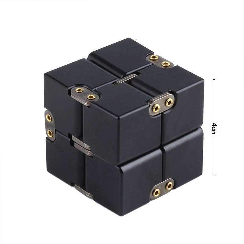 MetalMorph™ – Premium Metal Infinity Cube – Anti-Stress Speelgoed
