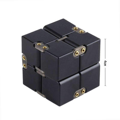 MetalMorph™ – Premium Metal Infinity Cube – Anti-Stress Speelgoed