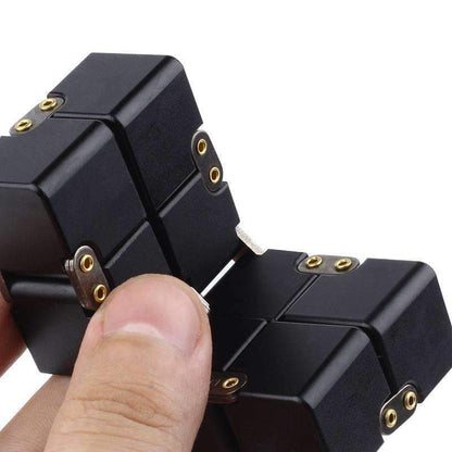 MetalMorph™ – Premium Metal Infinity Cube – Anti-Stress Speelgoed