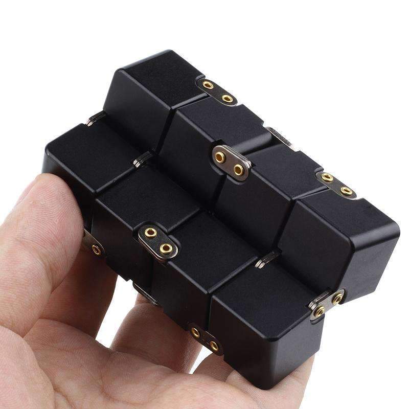 MetalMorph™ – Premium Metal Infinity Cube – Anti-Stress Speelgoed