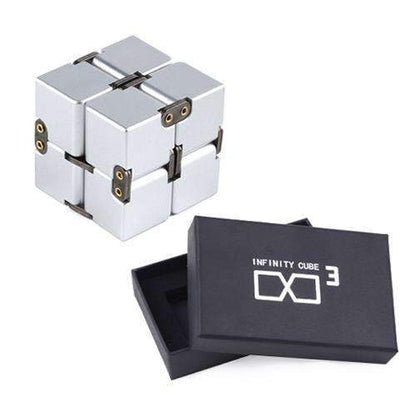 MetalMorph™ – Premium Metal Infinity Cube – Anti-Stress Speelgoed