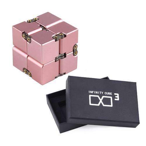 MetalMorph™ – Premium Metal Infinity Cube – Anti-Stress Speelgoed