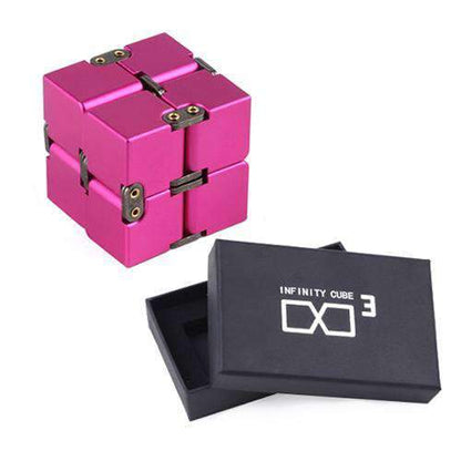 MetalMorph™ – Premium Metal Infinity Cube – Anti-Stress Speelgoed