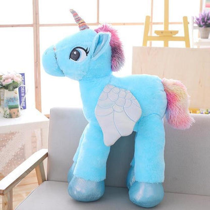 DreamHoof™ – Giant Unicorn Plush with Soft Fur – Magical Cuddle Toy