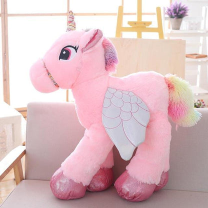 DreamHoof™ – Giant Unicorn Plush with Soft Fur – Magical Cuddle Toy