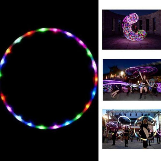 LichtLus™ – LED Hoepel met 7 Kleuren – LED Fitness Hoepel