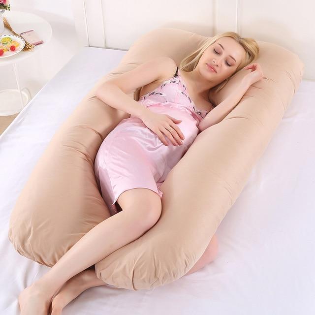 ComfortNest™ – U-Vormig Zwangerschapskussen – Volledige Lichaamsondersteuning