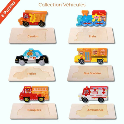 KleurenKracht™ – Houten Educatieve Puzzel – Spelenderwijs Leren en Groeien