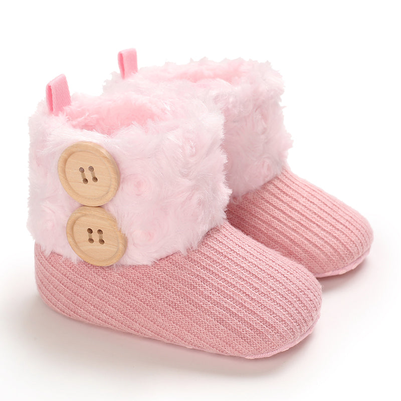SnugPaws™ – Warme Winterschoenen met Antislip Zool – Baby Schoenen