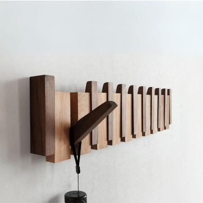 MelodyRack™ – Inklapbare Magnetische Kapstok – Piano Wandkapstok Design