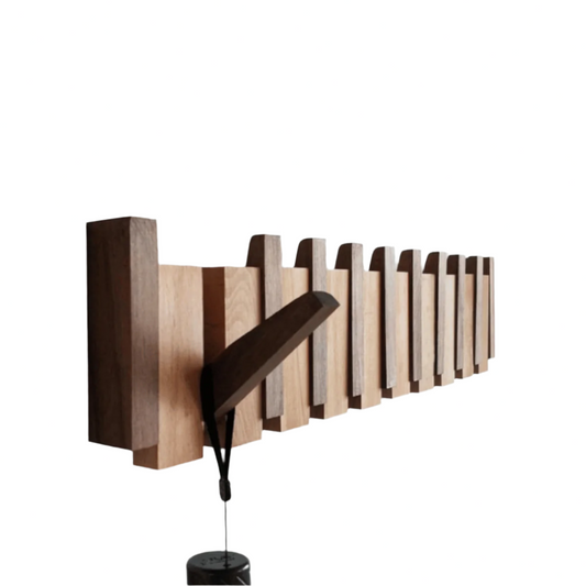 MelodyRack™ – Inklapbare Magnetische Kapstok – Piano Wandkapstok Design