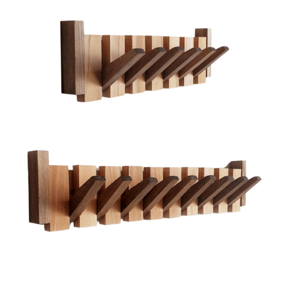 MelodyRack™ – Inklapbare Magnetische Kapstok – Piano Wandkapstok Design