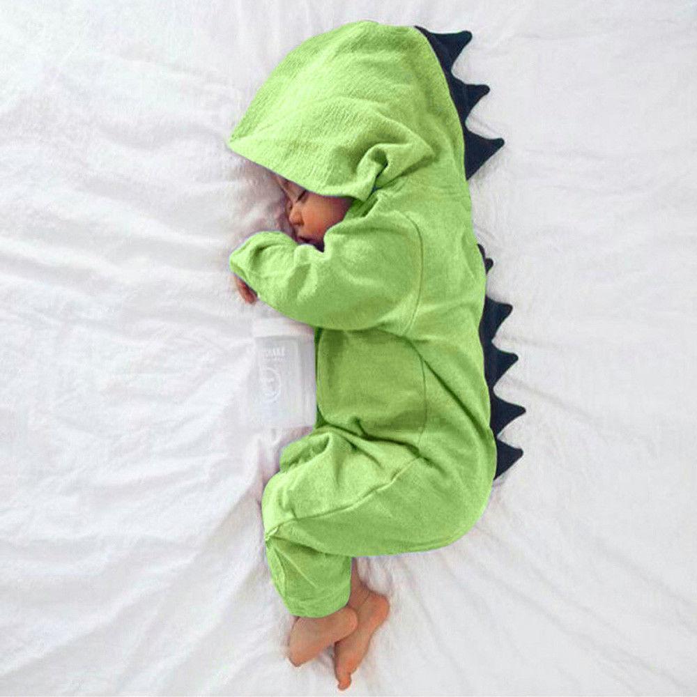 RoarNest™ – Schattige Dinosaurus Romper – Zachte Comfort Onesie voor Baby’s