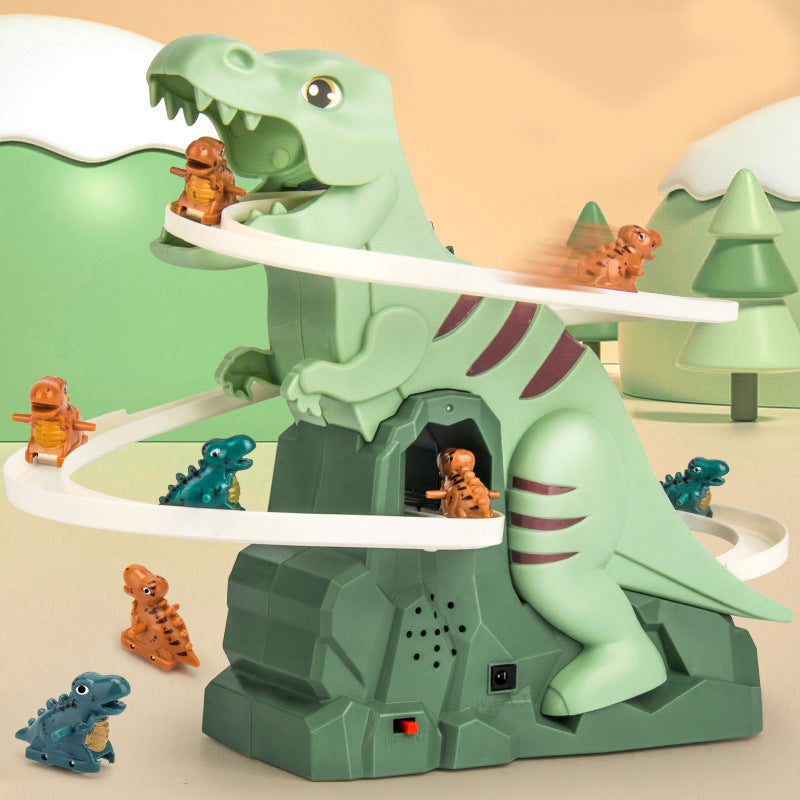 DinoClimb™ – Automatische racebaan met lichten & geluid
