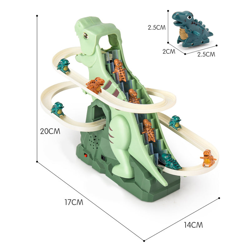 DinoClimb™ – Automatische racebaan met lichten & geluid