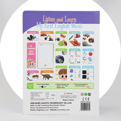 WordWonder™ – Spelenderwijs Engels leren – Interactieve geluidenboek