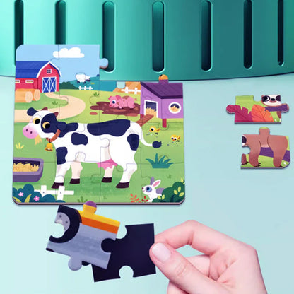 PuzzleTales™ – Magnetisch Montessori Boek – Educatief Speelplezier