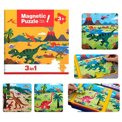 PuzzleTales™ – Magnetisch Montessori Boek – Educatief Speelplezier