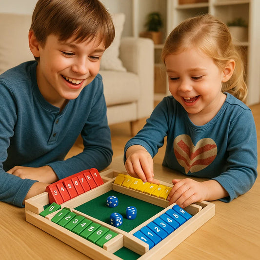 Shut The Box™  - Familie Dobbelspel - 4 Spelers