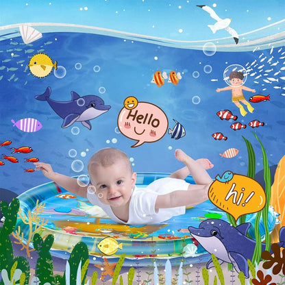 AquaTots™ – Sensorische Watermat voor Baby’s – Ontwikkelend Speelkleed