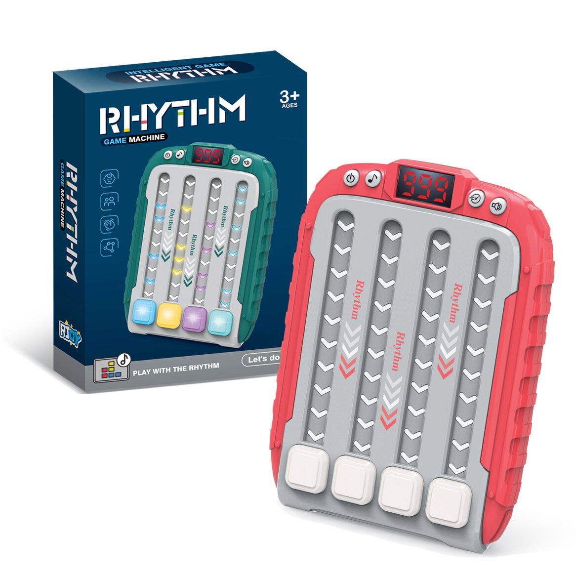 FocusRipple™ – Interactief Licht- en Geluidsspel – Stressverlichtend Reactiespel