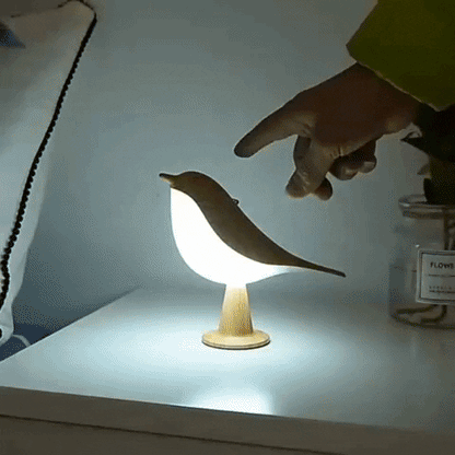 ZangGloed™ – Touch Nachtlamp met Aromadiffuser – Rustgevend Vogel Lampje