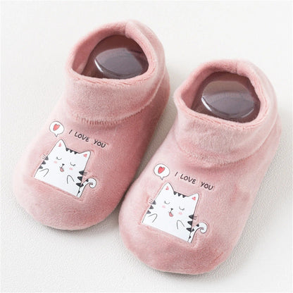 TinySteps™ - Warme Antislip Kinder Sokken