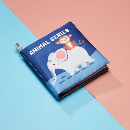 CrumpleTales™ – Knisperend Stoffen Boek – Sensorisch Badspeelgoed Baby’s