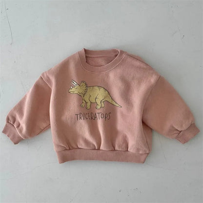DinoRoar™ – Zachte Hoodie met Dino Print – Kinder Sweater